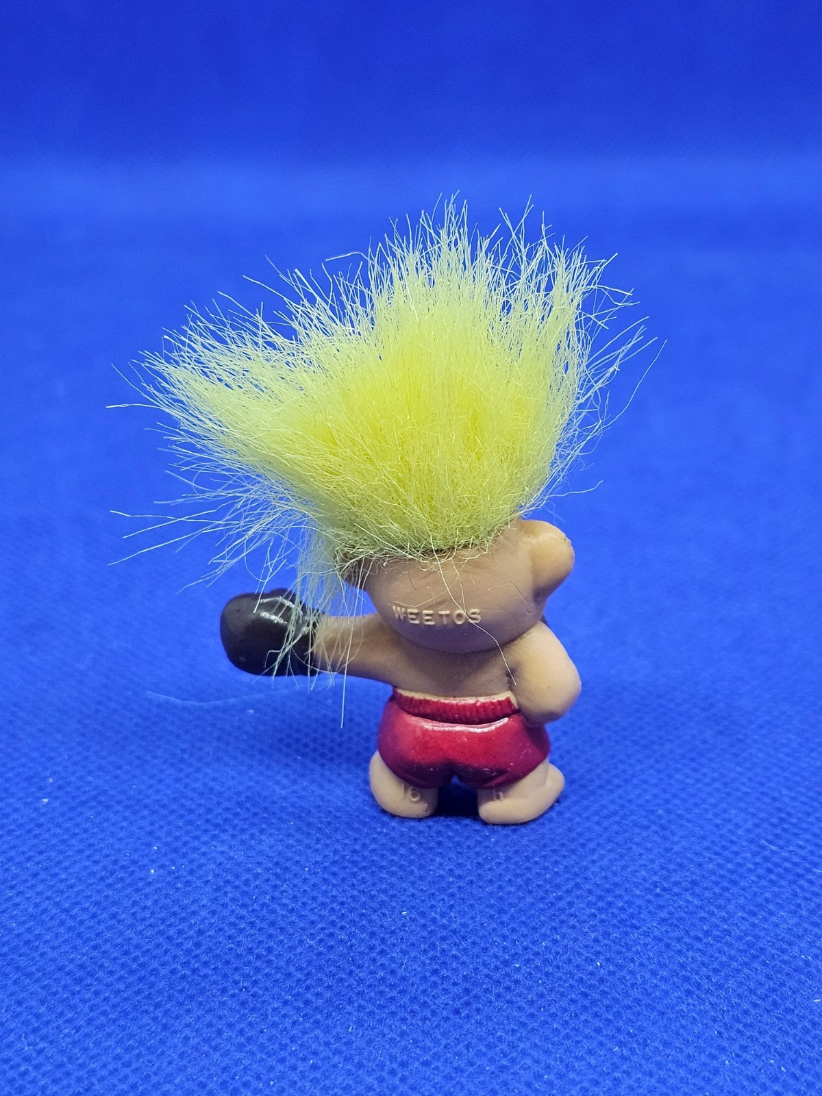 Champ Boxeur Troll Weetos Trolls Sportifs Weetabix 2001 Cheveux Jaunes1