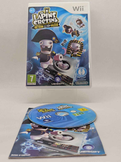 Lapins Crétins Retour vers le Passé, Wii, Ubisoft, 2010, Complet