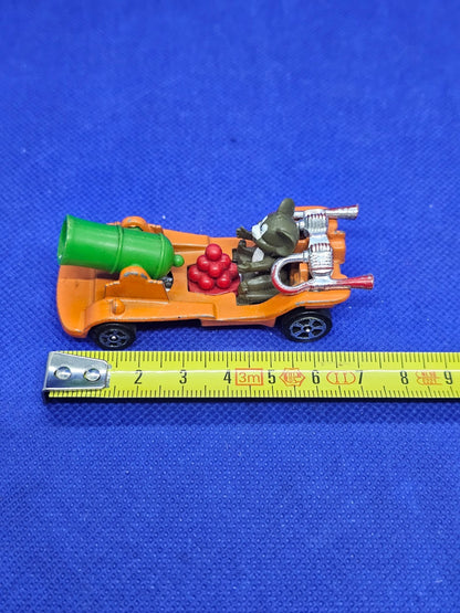 Jerry Cannon Car Tom and Jerry Corgi Juniors MGM Made in Great Britain 7 cm6