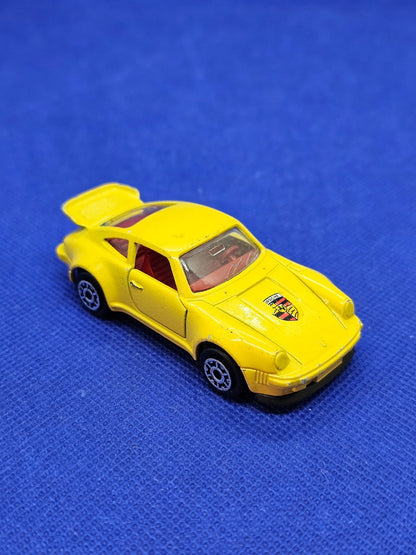 Porsche 911 Turbo 930 Majorette 209 Made in France Jaune 157 Vintage0
