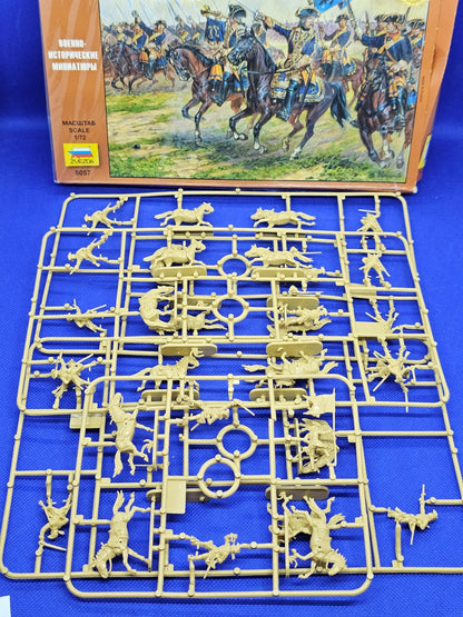 Zvezda 8057 Dragons Suédois Charles XII Swedish Dragoons 172 20083