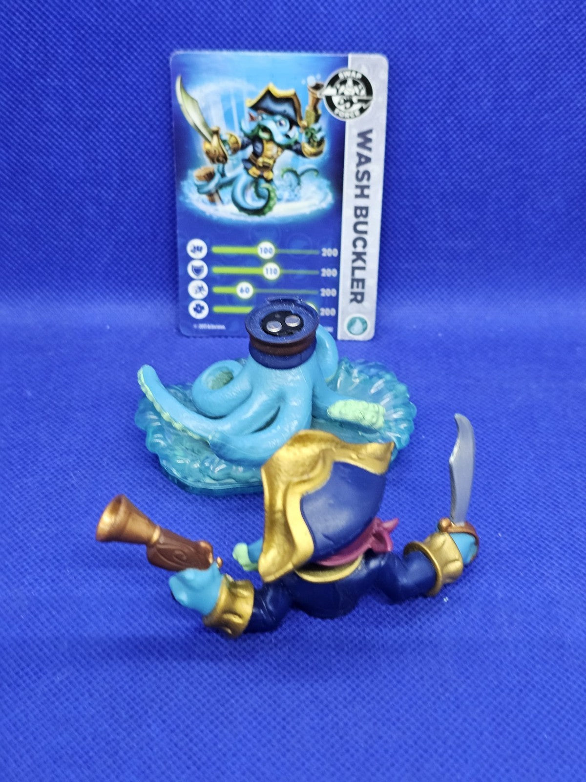 Wash Buckler Skylanders SWAP Force Eau Activision 2013 avec carte3