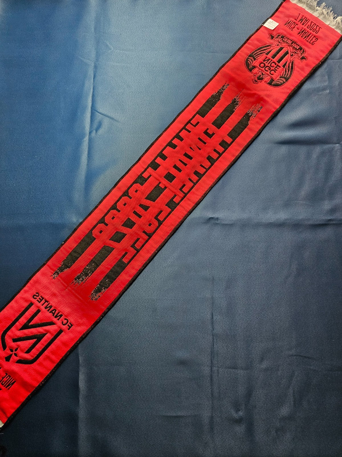 Écharpe OGC Nice FC Nantes Finale Coupe de France 2022, Football, 140 cm1