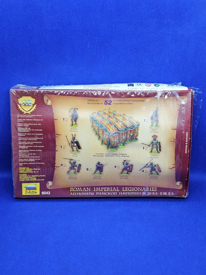 Zvezda Roman Imperial Legionaries Légionnaires Romains 8043 172 52 Figurines1