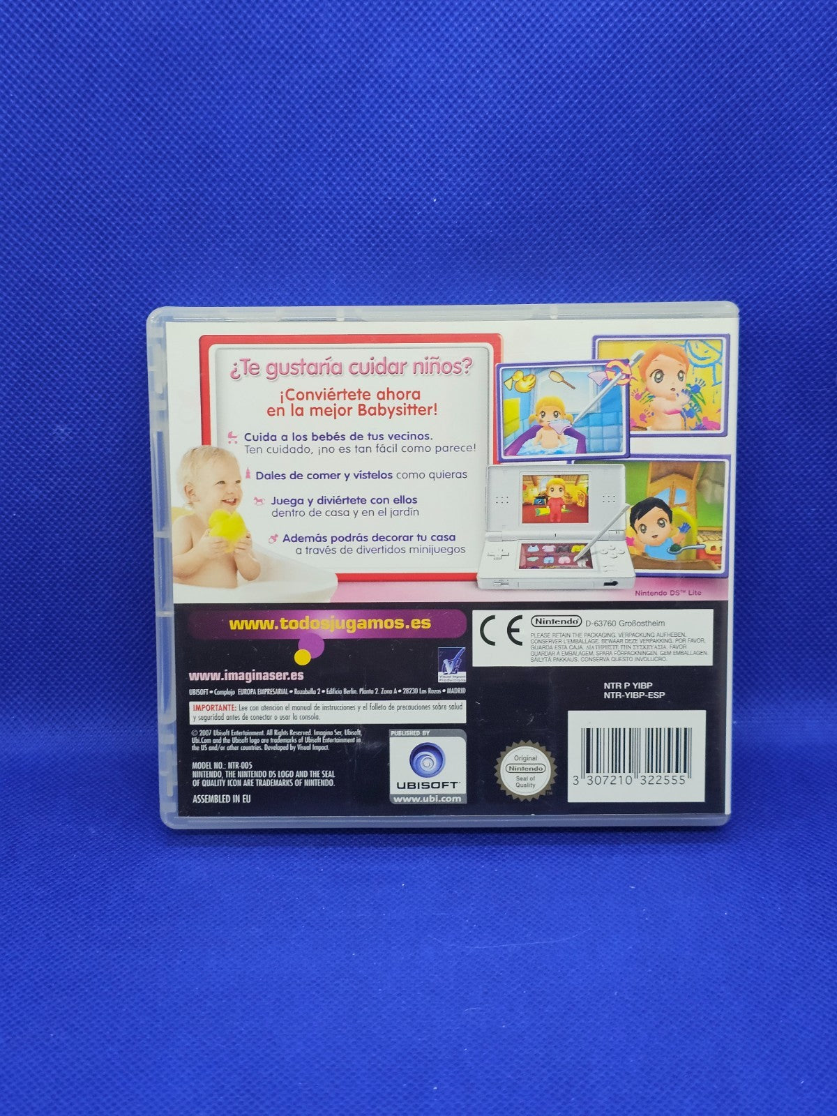 Imagina Ser Mamá Espagnol, Nintendo DS, Ubisoft, 2007, Complet1