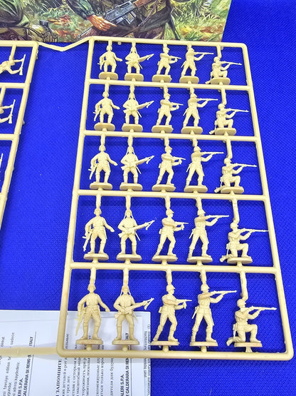 American Infantry WWII Italeri 6046 Figurines 172 50 Soldats Complet5