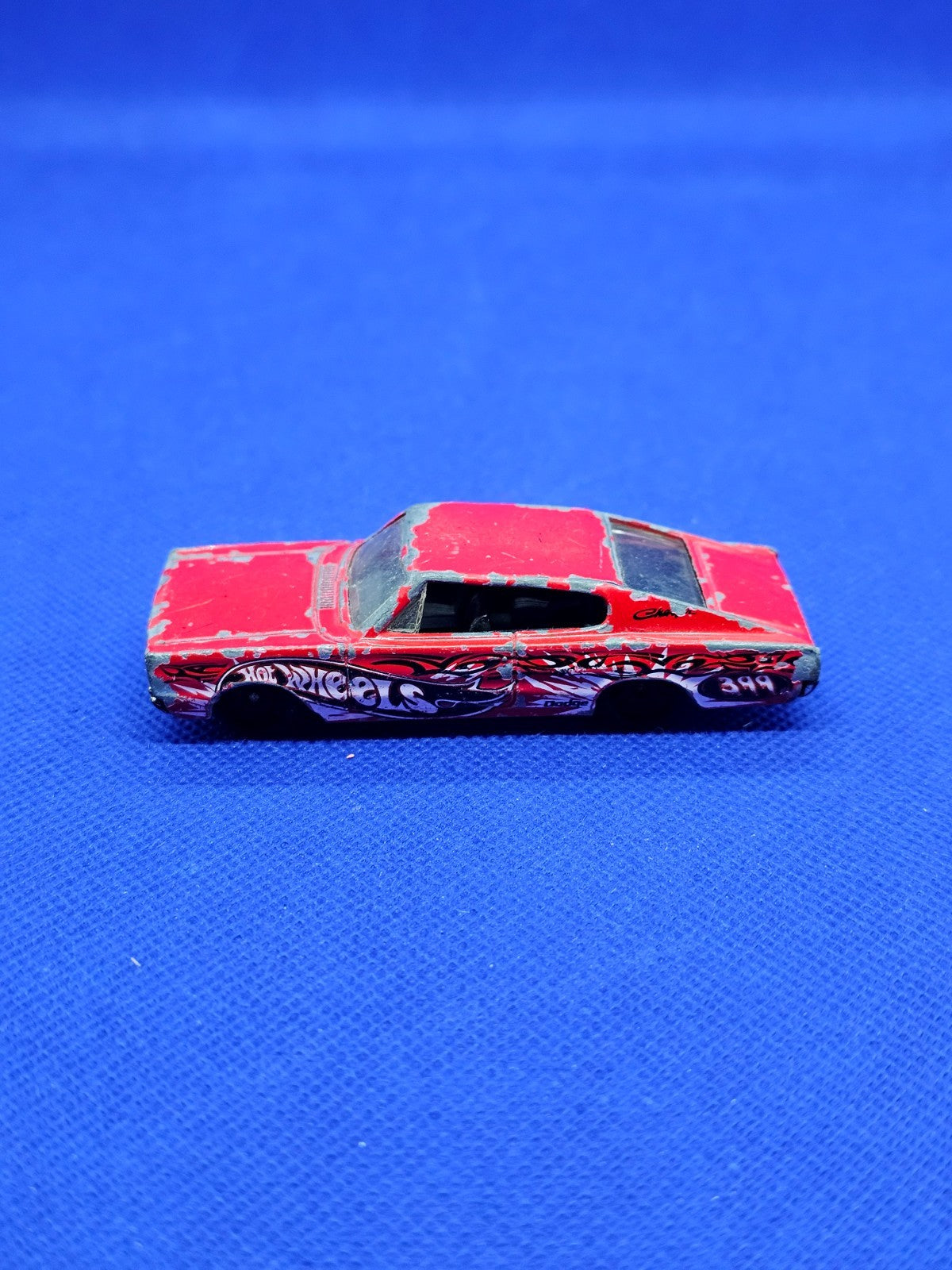 Dodge Charger 1967 Hot Wheels Smashville Mattel 2004 Rouge 1642