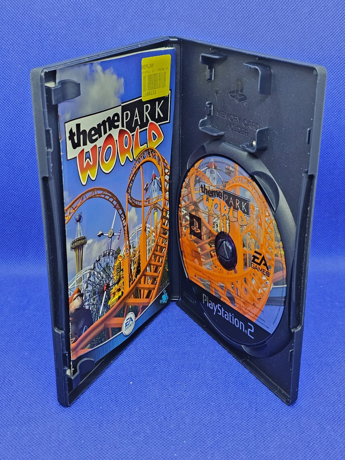 Theme Park World Version English PlayStation 2 EA Games 2000 PAL2