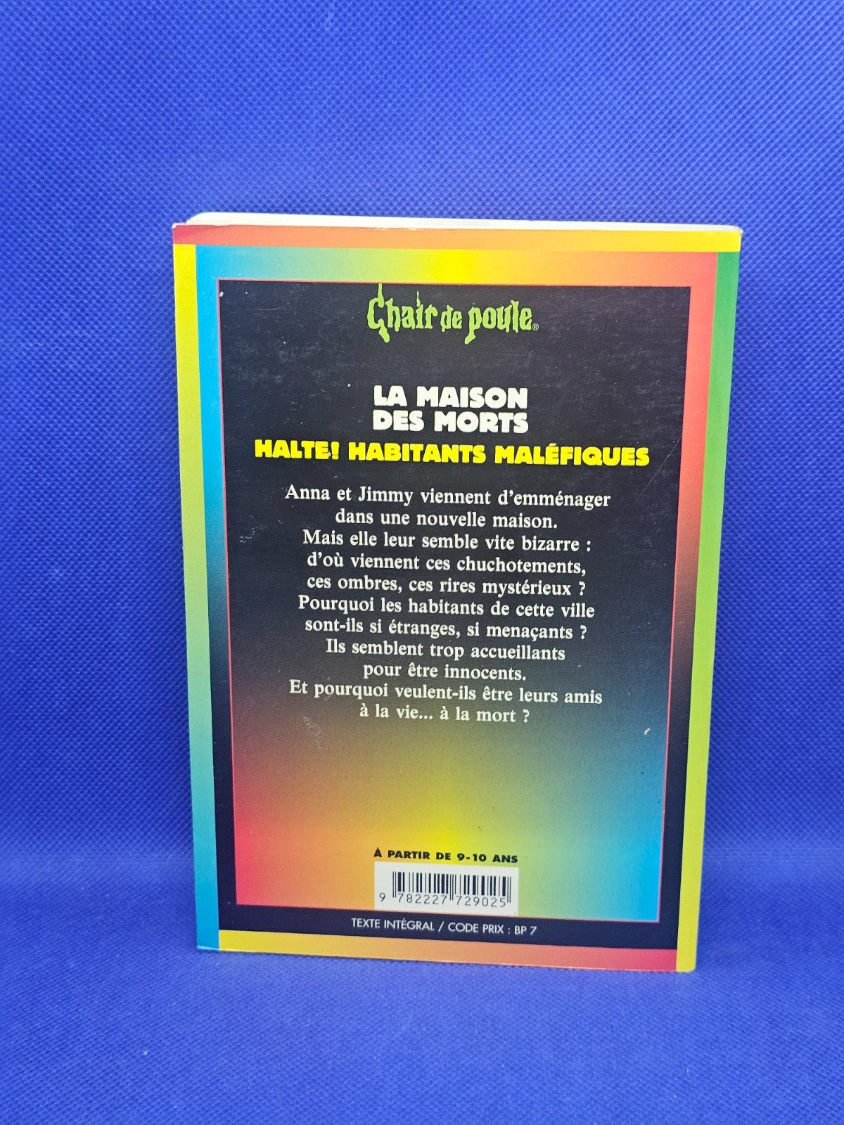 Chair de poule Tome 6 La Maison des morts R L Stine Bayard Poche 19951