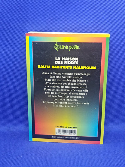 Chair de poule Tome 6 La Maison des morts R L Stine Bayard Poche 19951