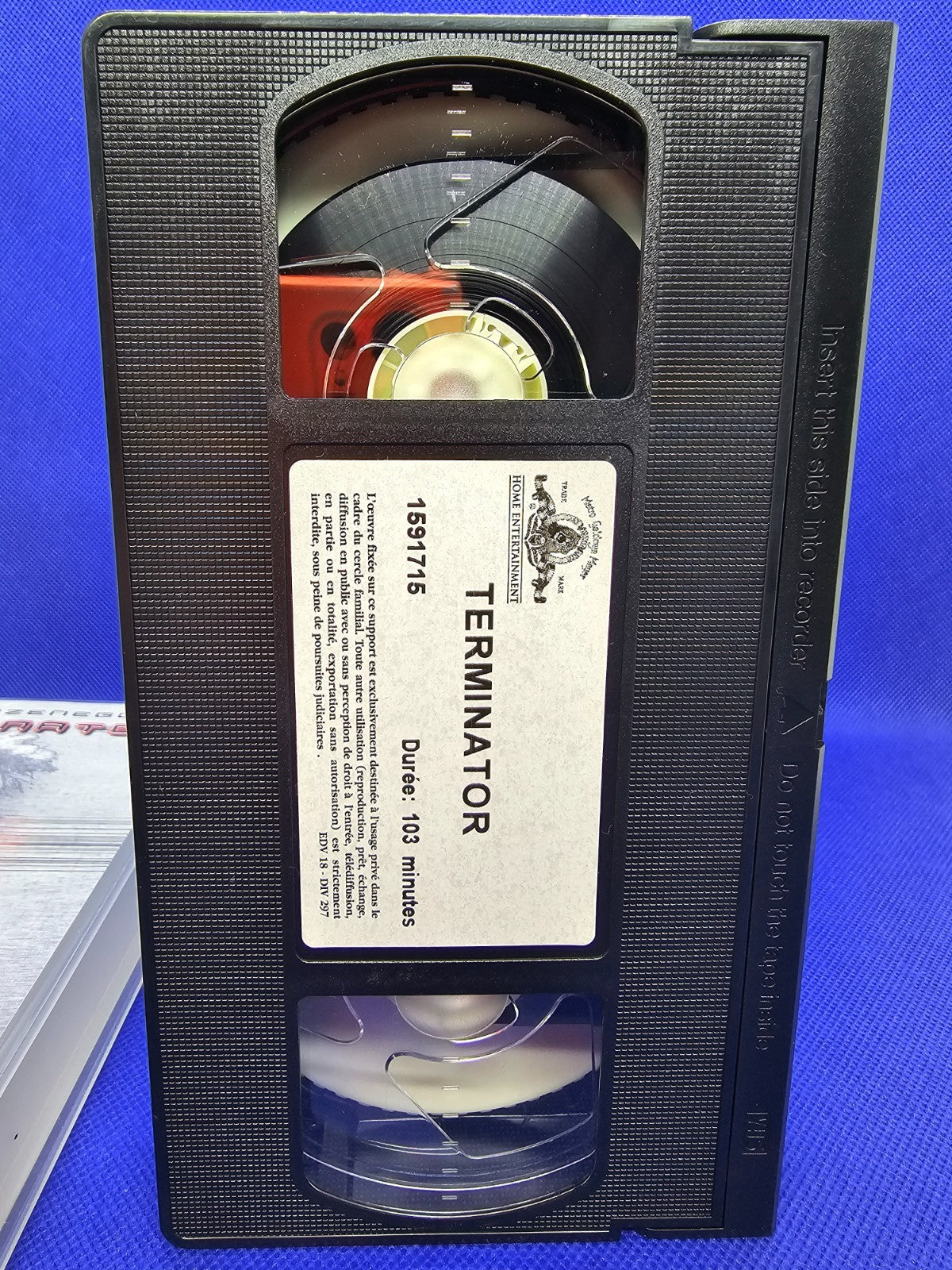 Terminator VHS Édition Spéciale MGM 1984 Cassette Vidéo PAL6
