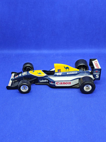 Williams FW14 Renault Canon Camel Labatts Burago 124 Made in Italy N°53
