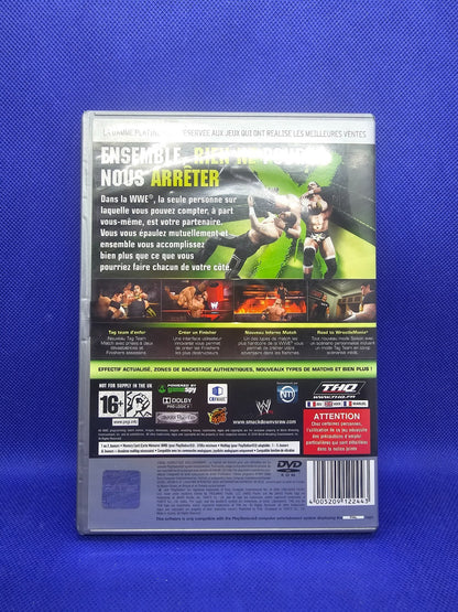WWE SmackDown vs Raw 2009 PS2 Platinum Complet PAL THQ1