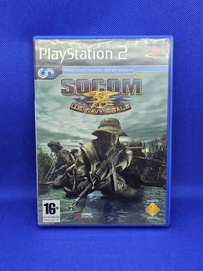 Socom U.S. Navy SEALs, PlayStation 2 PS2, Sony, 2003, Version PAL0