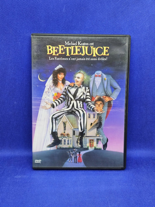 Beetlejuice DVD Édition Française Tim Burton Warner Michael Keaton 19880