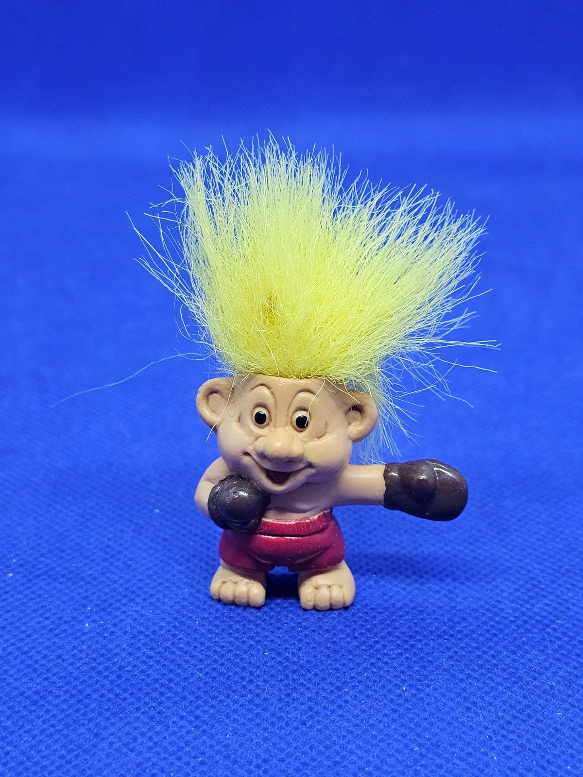 Champ Boxeur Troll Weetos Trolls Sportifs Weetabix 2001 Cheveux Jaunes0