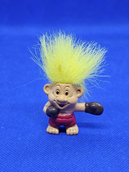 Champ Boxeur Troll Weetos Trolls Sportifs Weetabix 2001 Cheveux Jaunes0