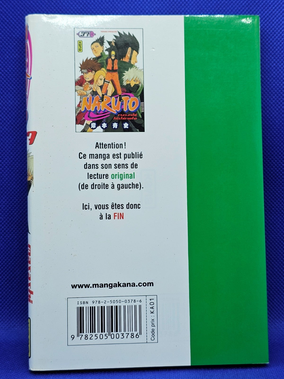 Naruto Tome 37 Manga Kana Masashi Kishimoto VF Shonen Jump1