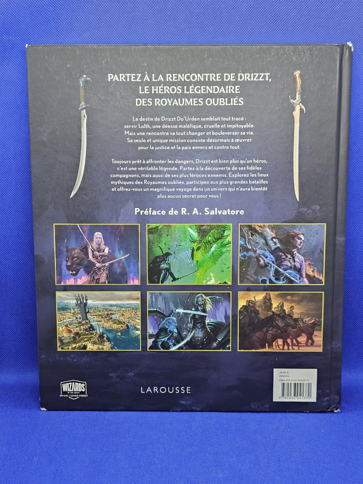 Dungeons Dragons La Légende de Drizzt Livre Guide Officiel Royaumes Oubliés Laro2