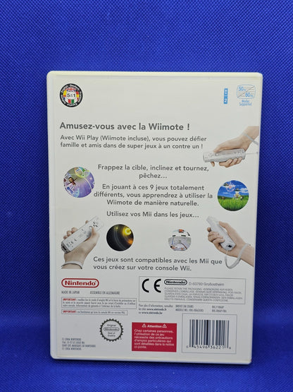 Wii Play, Nintendo Wii, Nintendo, 2006, PAL FR1