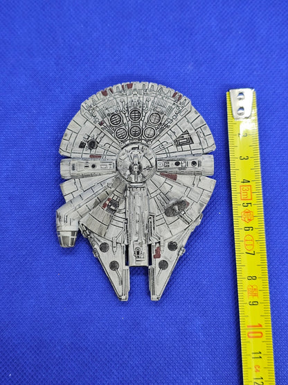 Faucon Millenium Star Wars Vaisseaux Atlas Lucasfilm Miniature Métal 9 cm4