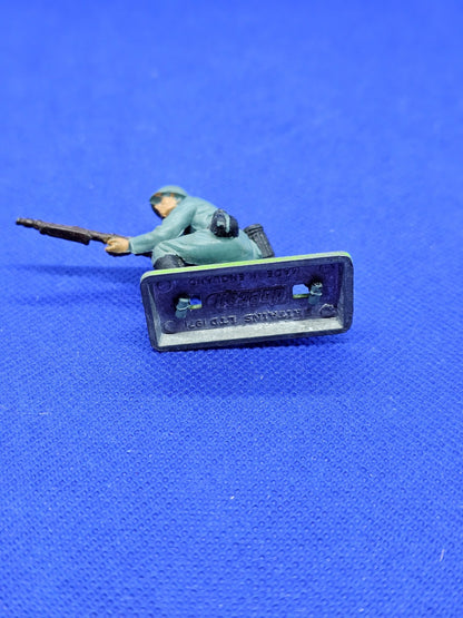 Figurine Soldat Allemand WWII MG42 Britains Deetail 1971 Made in England 5 cm3