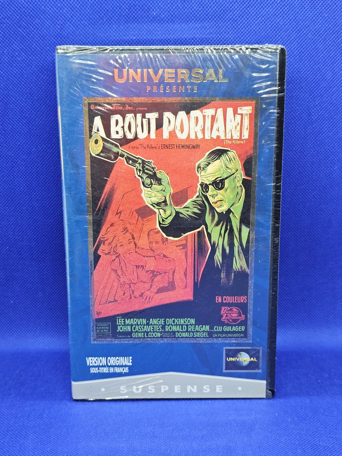 VHS A Bout Portant (The Killers), Scellée, Universal, Film Noir 1964, VO STF0