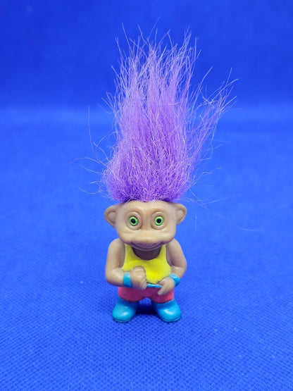 Troll Sport 3 Les Trolls Soma 1992 cheveux violets 10 cm0