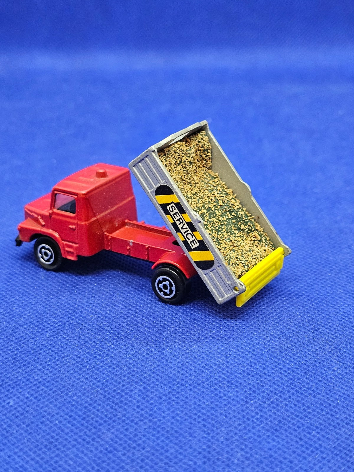 Camion Benne Scania Service Majorette Made in France 1100 Décoration Amovible3
