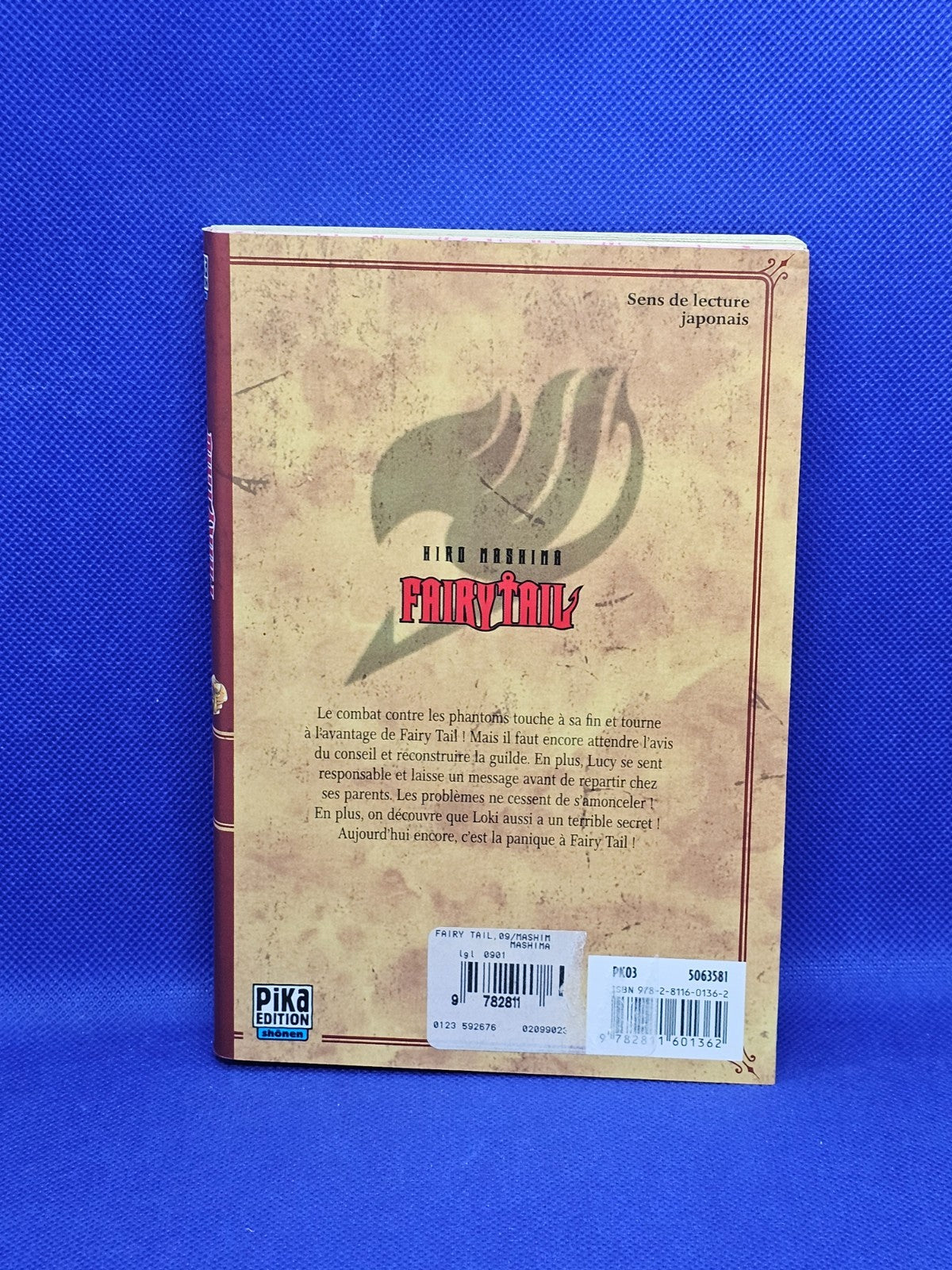 Fairy Tail Tome 9 Manga VF Hiro Mashima Pika Shonen 20091