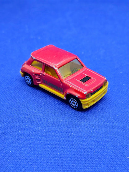 Renault 5 Turbo Majorette N°255 France 155 Rouge 6,5 cm0