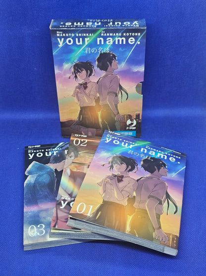 Your Name Collection Box Manga Tomes 1 2 3 J-Pop Édition Italienne 20173