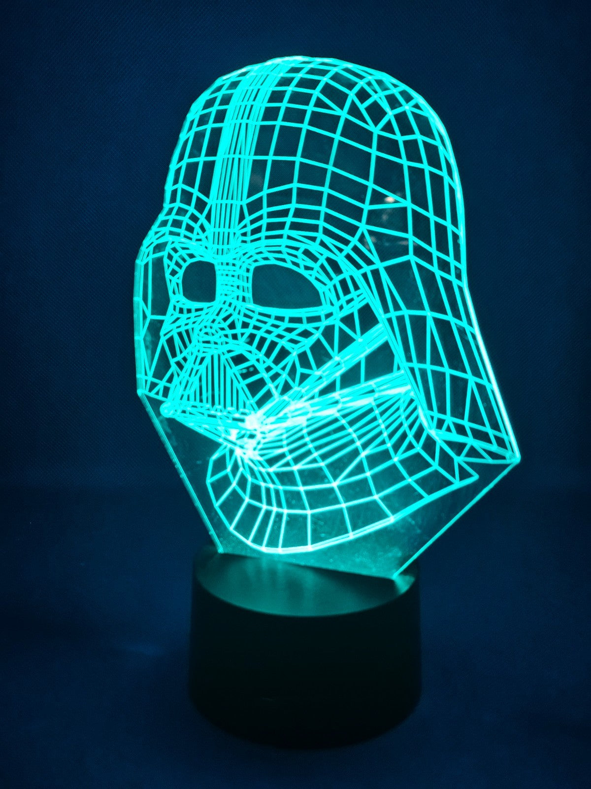 Lampe LED 3D Dark Vador Star Wars Fullsun Electronic FS2810C 7 Couleurs USB3