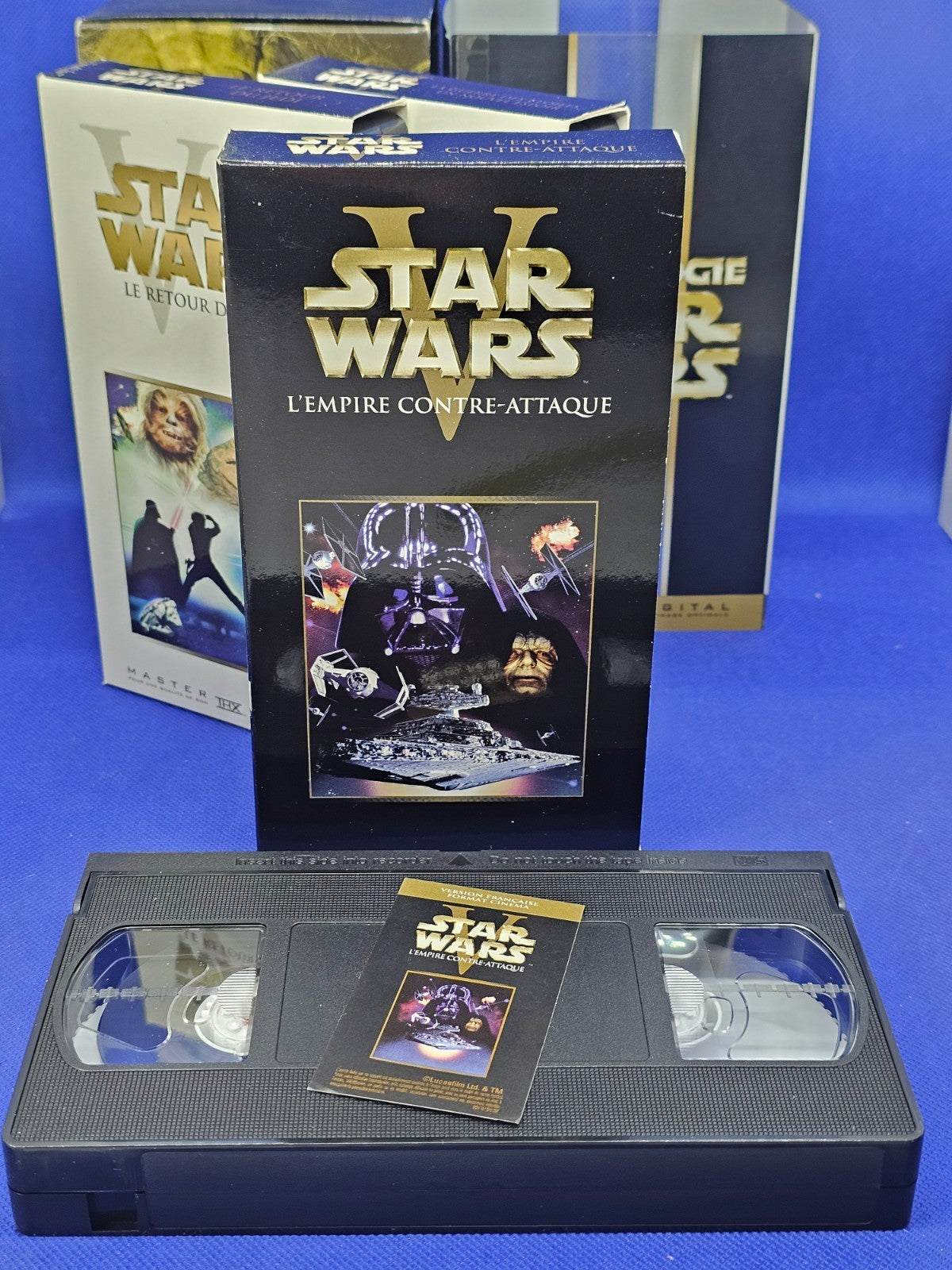 Coffret VHS La Trilogie Star Wars 2000 Master Digital THX 20th Century Fox Versi9