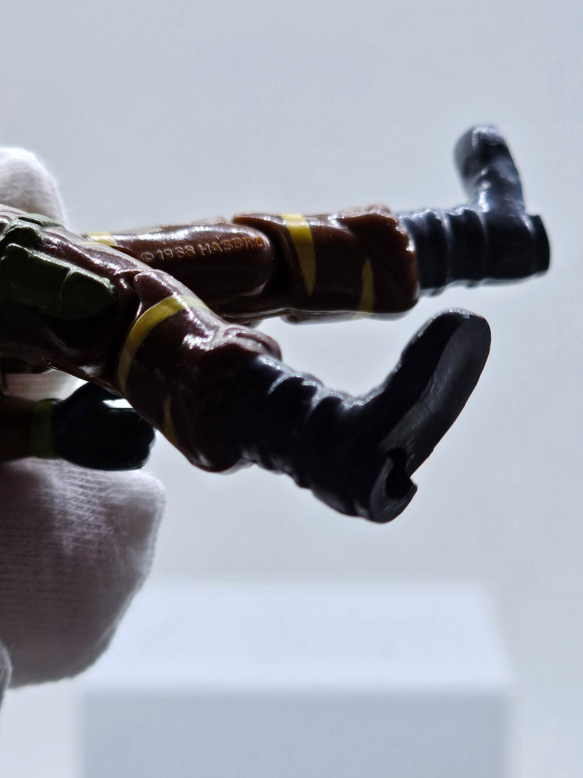 GI Joe ARAH Tiger Force Roadblock Hasbro 1988 – Figurine Vintage Cassée2