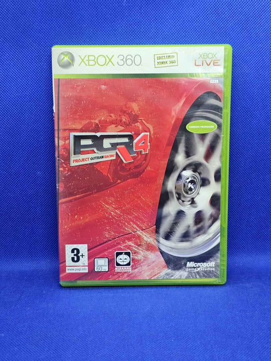 Project Gotham Racing 4 PGR4 Xbox 360 PAL Français Bizarre Creations Microsoft 2007 complet