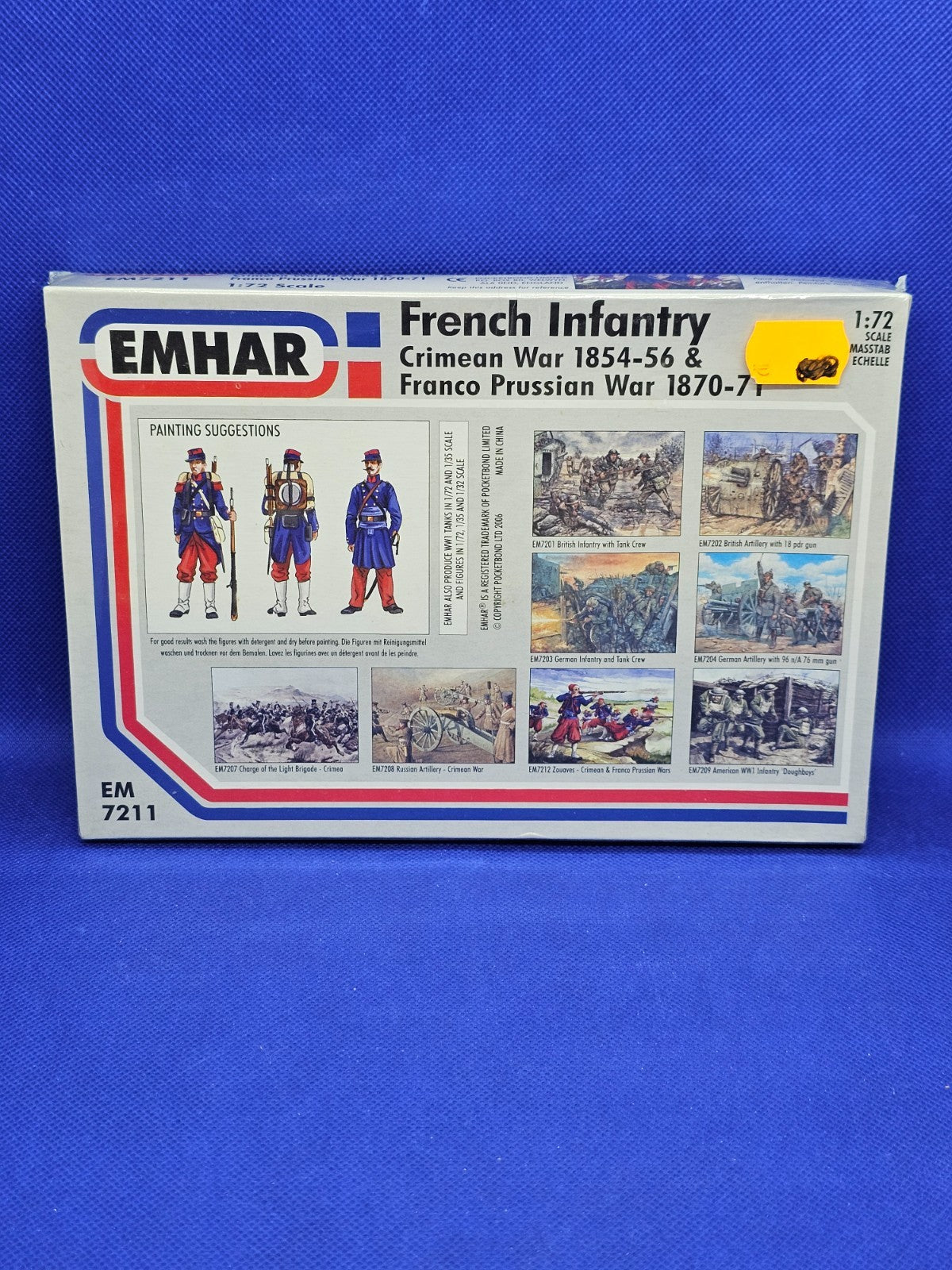 EMHAR 7211 French Infantry Infanterie Française Guerre de Crimée 172 scellée1
