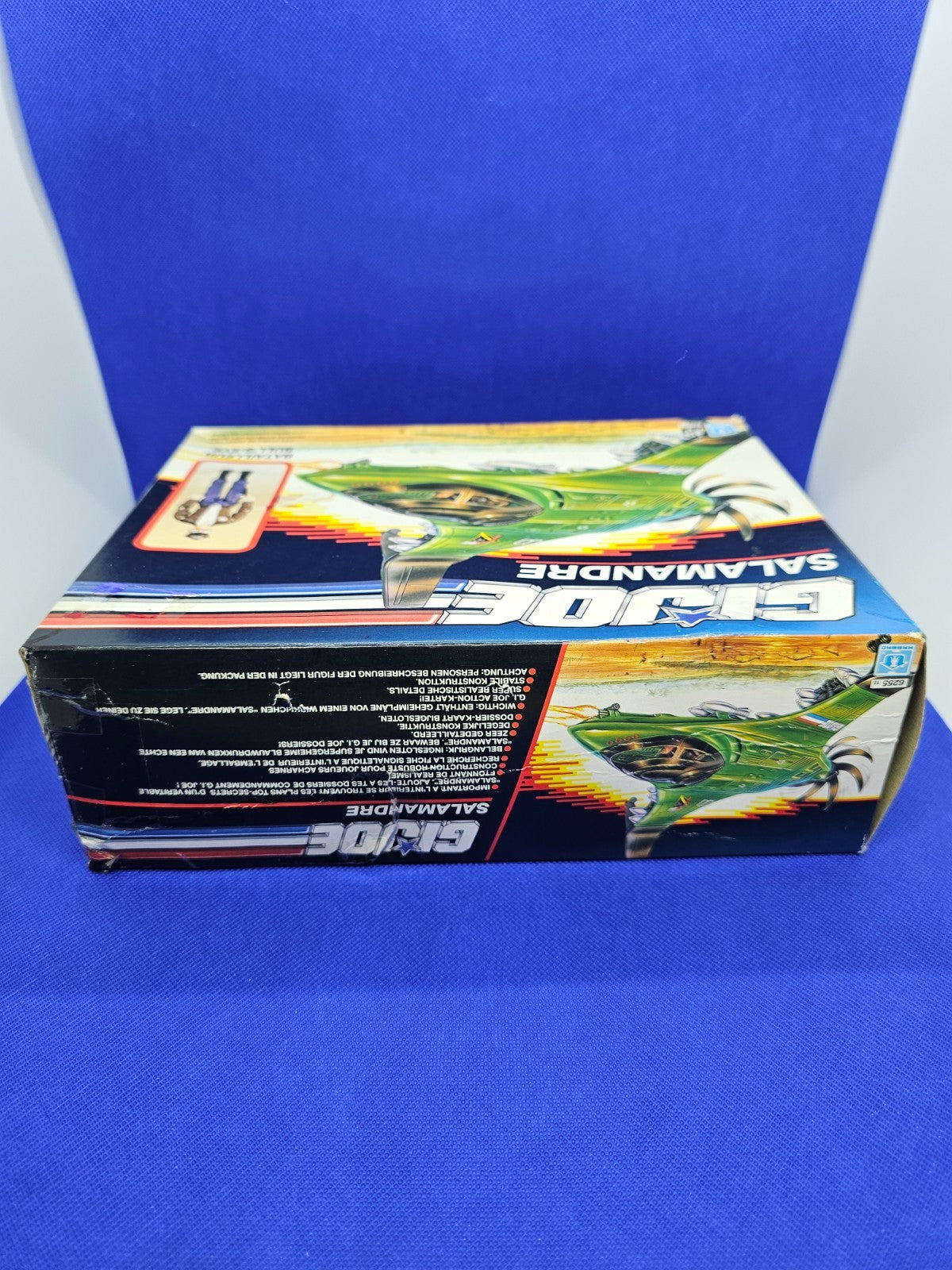 G.I. Joe Salamandre Véhicule 6255 Vintage Hasbro Années 80 Figure Bull’s‑Eye Com6