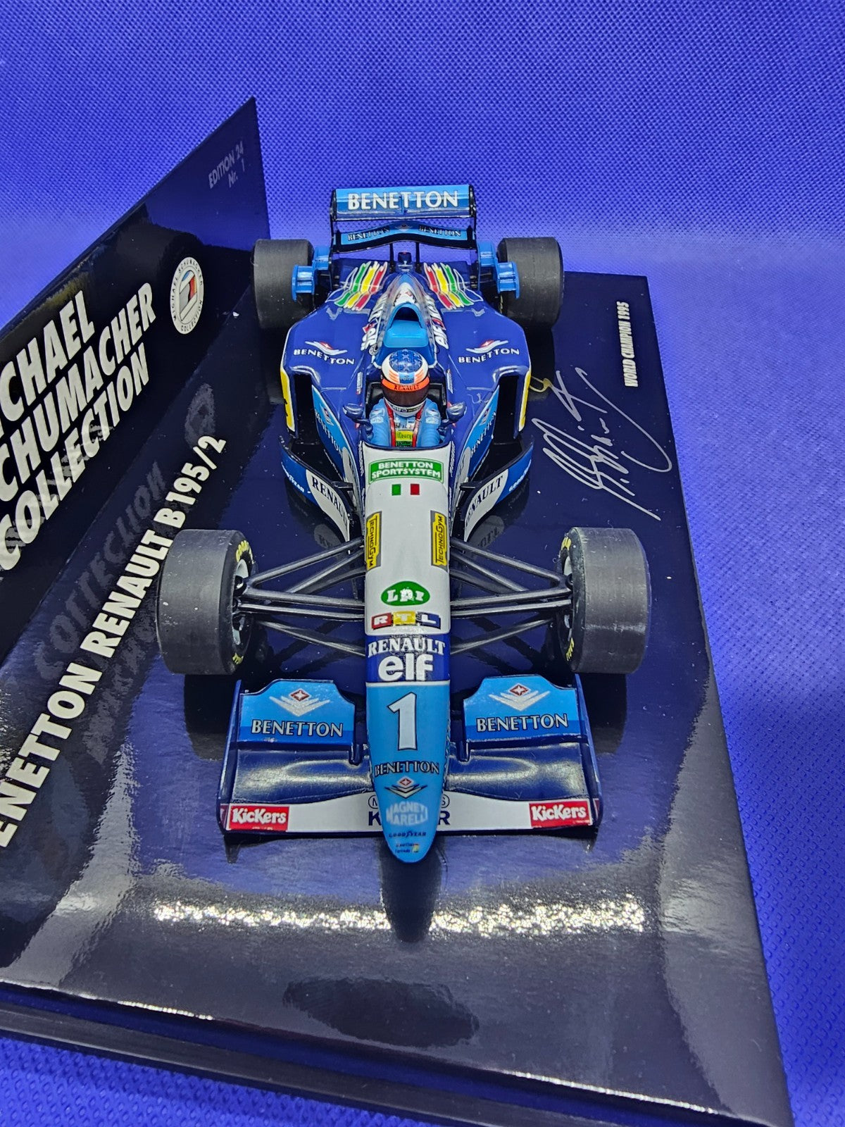 Benetton Renault B195 Michael Schumacher Collection LANG 1995 F1 1246