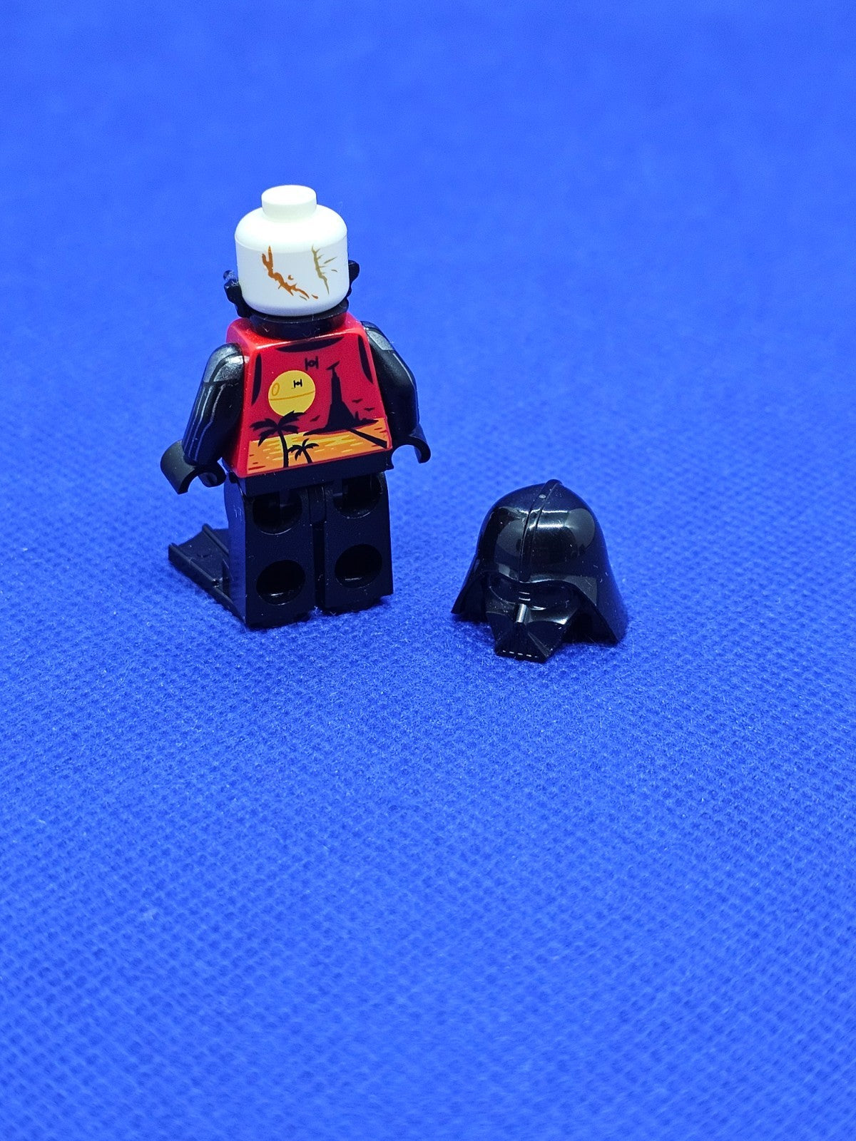 Dark Vador Vacances LEGO Star Wars SW1239 Summer Outfit 2022 Palmes3