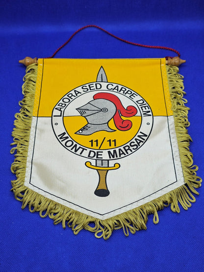 Fanion Escadron 1111 Mont de Marsan Gendarmerie Mobile Militaria Vintage1