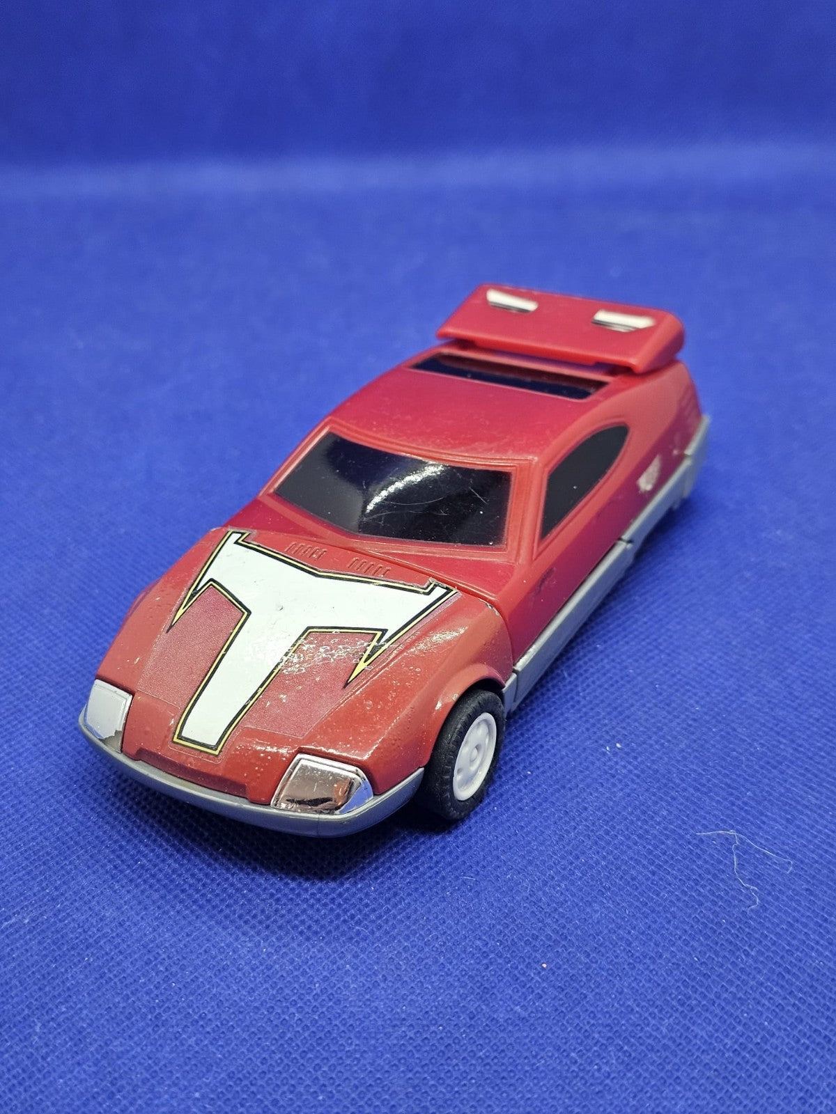 Turbo GT Red Turbo Machine Turboranger DX Chogokin Bandai 1989 Vintage6