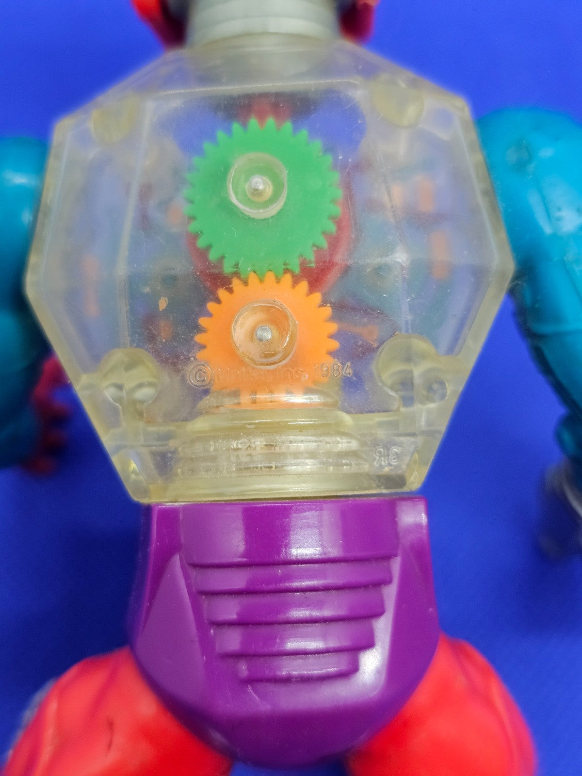 Roboto MOTU Les Maîtres de l'Univers Mattel 1985 Fonctionnel 2 Armes3