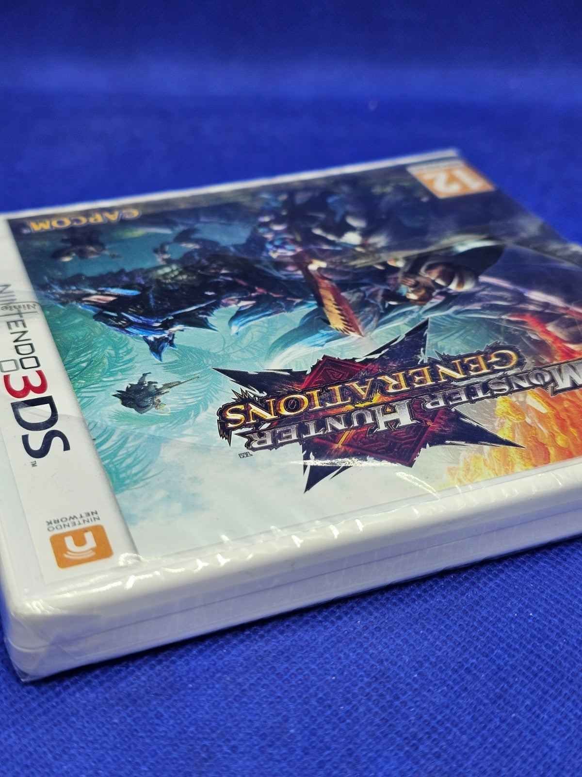 Monster Hunter Generations Nintendo 3DS PAL FR Capcom 2016 neuf blister déchiré2