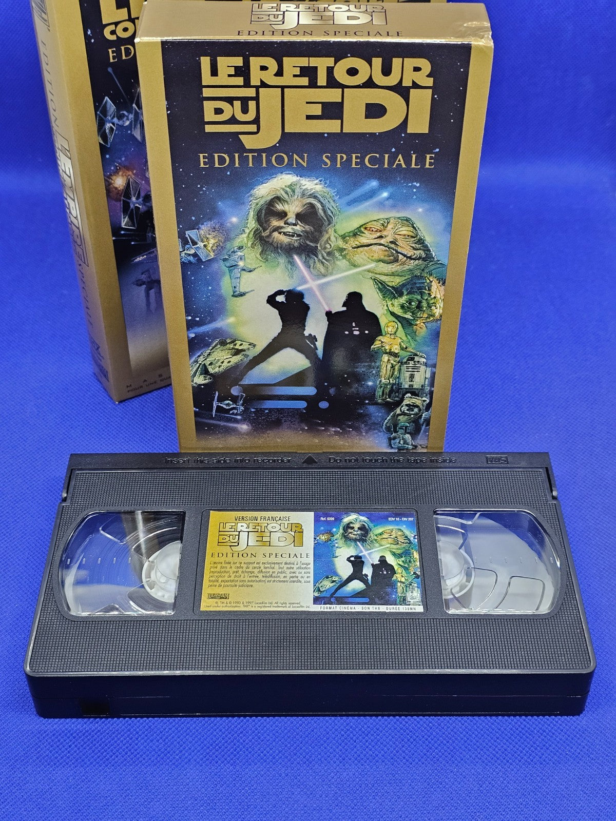 Star Wars Trilogie VHS Édition Spéciale 1997 VF THX Coffret 3 Films5