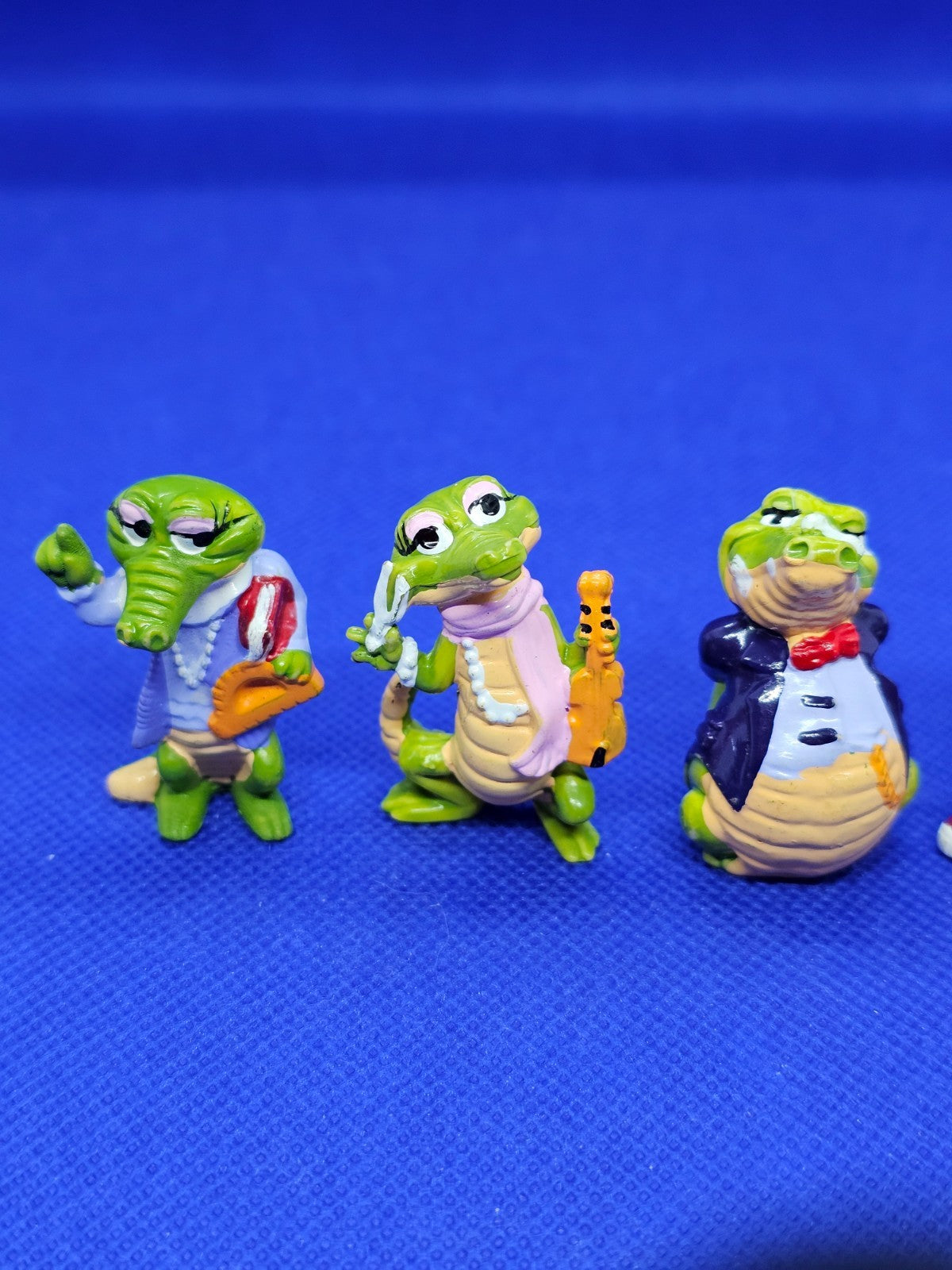 Lot 5 Figurines Crazy Coco  Crocodiles Kinder Surprise – 1992 – Vintage Kinder2