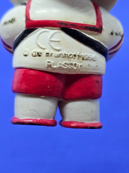 Pom Babar Figurine PVC Plastoy De Brunhoff 1996 Accordeon 4,5 cm3