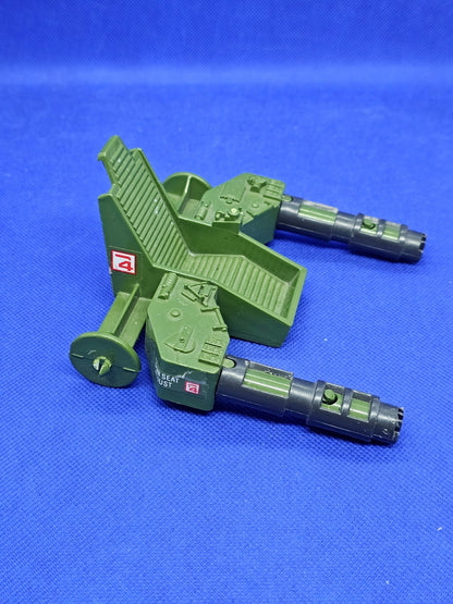 GI Joe HAVOC Tourelle Double Canon Heavy Articulated Vehicle Hasbro 19863