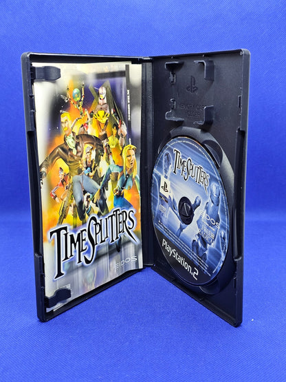 TimeSplitters PS2, Eidos, 2000, FPS multijoueur, Complet PAL FR2