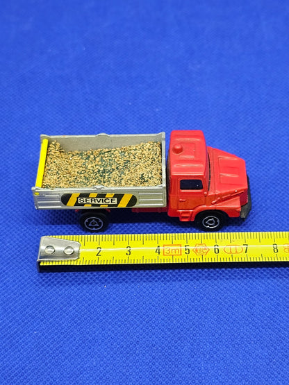 Camion Benne Scania Service Majorette Made in France 1100 Décoration Amovible6